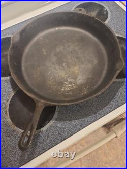 BS&R Birmingham Stove & Range No 14 Cast Iron Skillet 15 Made In USA HUGE