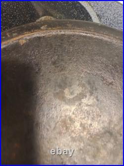 BS&R Birmingham Stove & Range No 14 Cast Iron Skillet 15 Made In USA HUGE