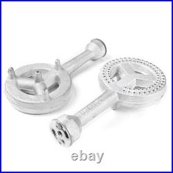 Barton 17QT High-Pressure Triple Basket Deep Fryer Double Burner Propane Station