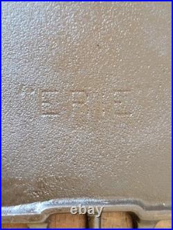 Beautiful ERIE #7 Cast Iron Long Griddle 744. Pre Griswold 1905 Fully Restored