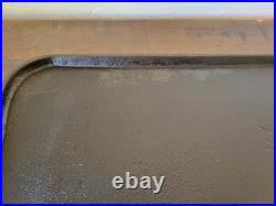 Beautiful ERIE #7 Cast Iron Long Griddle 744. Pre Griswold 1905 Fully Restored