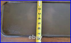 Beautiful ERIE #7 Cast Iron Long Griddle 744. Pre Griswold 1905 Fully Restored