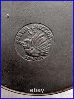 Beautiful Griswold Wapac Indian cast iron pan