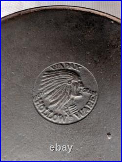 Beautiful Griswold Wapac Indian cast iron pan