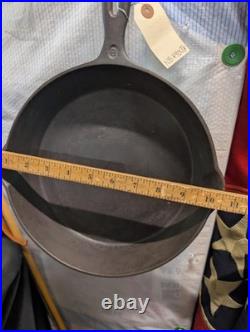 Beautiful Griswold Wapac Indian cast iron pan