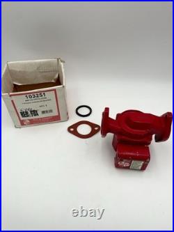 Bell & Gossett SLC-30 103203 Water Stove Circulator Booster Pump Red Cast Iron