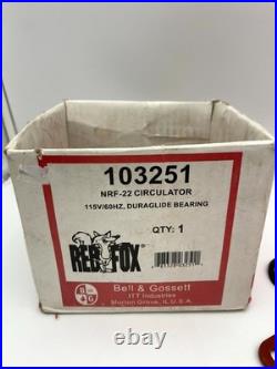 Bell & Gossett SLC-30 103203 Water Stove Circulator Booster Pump Red Cast Iron