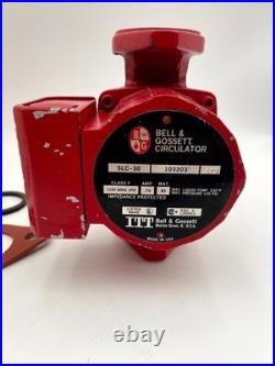 Bell & Gossett SLC-30 103203 Water Stove Circulator Booster Pump Red Cast Iron
