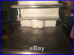 Belmont Antique Cast Iron Stove Made in the USA Leonard & Baker Stove Co