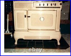 Bengal Yellow Vintage Kitchen Wood & Gas Cook Stove