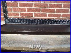 Big Antique Cast Iron Long Griddle 27 x 13, restored