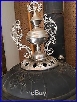 Big Antique Cast Iron Pot Belly Stove! Sterling Brand #17 EXCELLENT