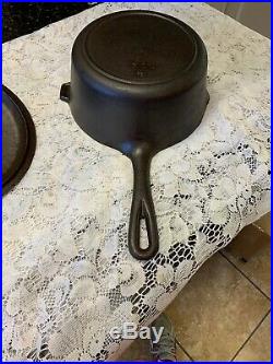 Birmingham Stove And Range Cast Iron #3 Sauce Pan With Lid