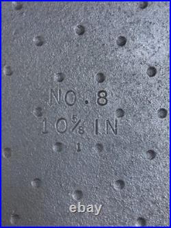 Birmingham Stove & Range BSR # 8 Cast Iron Dutch Oven 10 5/8 with Matching Lid