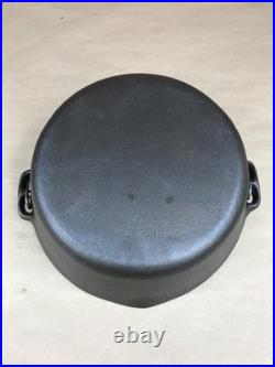 Birmingham Stove & Range BSR # 8 Cast Iron Dutch Oven 10 5/8 with Matching Lid
