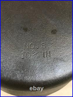 Birmingham Stove & Range BSR # 8 Cast Iron Dutch Oven 10 5/8 with Matching Lid