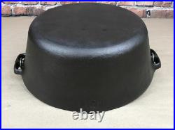 Birmingham Stove & Range BSR # 8 Cast Iron Dutch Oven 10 5/8 with Matching Lid