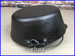 Birmingham Stove & Range BSR # 8 Cast Iron Dutch Oven 10 5/8 with Matching Lid