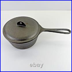 Birmingham Stove & Range BSR Vintage Cast Iron Saucepan/Pot 2 Qt Stew Pan with Lid Birmingham Stove & Range BSR Vintage Cast Iron Saucepan/Pot 2 Qt Stew Pan with Lid