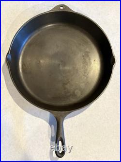 Birmingham Stove & Range Company No. 12 Cast Iron Skillet / Pan Very Clean