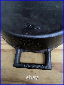 Birmingham Stove Range Iron Fish Roasting Pan Fryer Tool BSR 3052 Skillet Pot