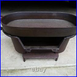 Birmingham Stove & Range Sportsman's Grill Cast Iron 1940s Rare