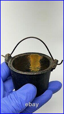 Boyd's Bears MINI CAST IRON CAMPFIRE SET pit stove pots pans