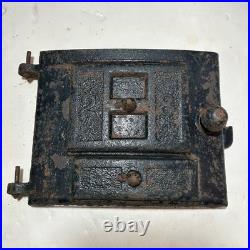 Boynton's Newport Antique Coal / Wood Fired Kitchen Stove 28 Door Cast Iron Old