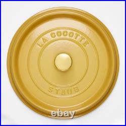 Brand New Staub Enameled Cast Iron Round Dutch Oven 7 Qt All Color