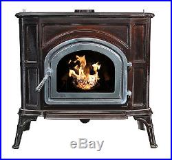Breckwell SPC50 Cast Iron Pellet Stove withBeautiful Enamel Finish! SHIPS FREE
