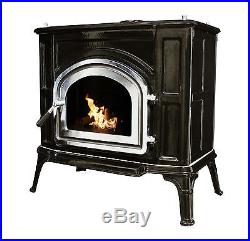 Breckwell SPC50 Cast Iron Pellet Stove withBeautiful Enamel Finish! SHIPS FREE
