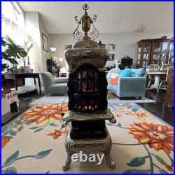 Bright Novelty Brand Parlor Stove 1880s-1915 Made By Abram Cox Co. Refurbished
