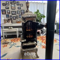 Bright Novelty Brand Parlor Stove 1880s-1915 Made By Abram Cox Co. Refurbished