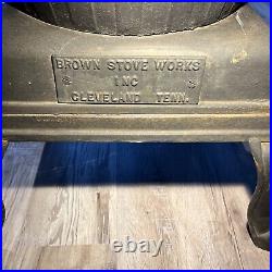 Brown Stove Works Cleveland TN Potbelly Stove Model No 45