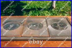 Burners Cooktop Cast Iron Stove Kitchen Flange Oven Rings Grill Heavy Duty Large