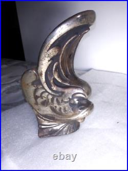 CAST IRON DOLPHIN STOVE LEGS FEET Set Of 4 FANCY BEAUTIFUL