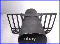 CAST IRON Wood Stove Pipe Surround Shelf Clean and Ready to Use