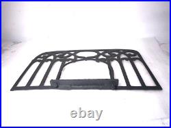 CAST IRON Wood Stove Pipe Surround Shelf Clean and Ready to Use