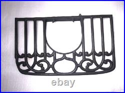 CAST IRON Wood Stove Pipe Surround Shelf Clean and Ready to Use