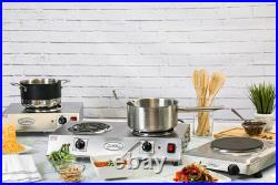 Cadco PCR-1S Professional Cast Iron Range, Stainless