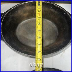 Cast Iron Cajun Classic Oval casserole 4Qt. WITH LID