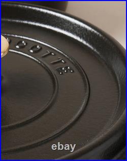 Cast Iron Cocotte with Brass Knob