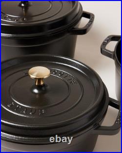 Cast Iron Cocotte with Brass Knob