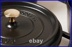 Cast Iron Cocotte with Brass Knob