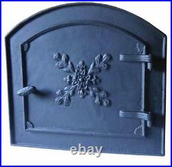 Cast Iron Fire Door Clay Bread Oven Pizza Stove Fireplace (ZW) 54 x 49