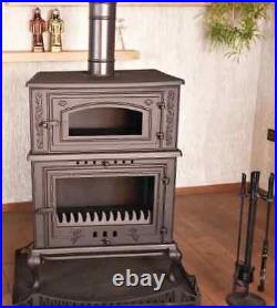 Cast Iron Fireplace Stove With Oven, stoves, coal stove, wood stove, wood stoves