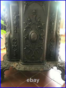 Cast Iron Forged Parlor Stove