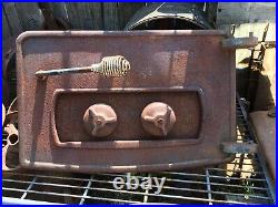 Cast Iron Furnace Fire Door Clay Bread Oven Doors Pizza Stove Fireplace Grill