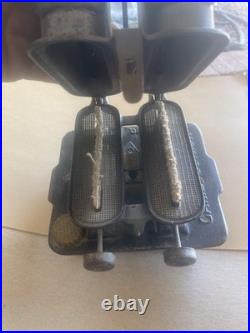 Cast Iron Game Jr no. 2 Kerosene Iron Heater Stove With Double Burner