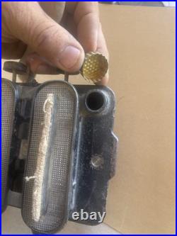 Cast Iron Game Jr no. 2 Kerosene Iron Heater Stove With Double Burner